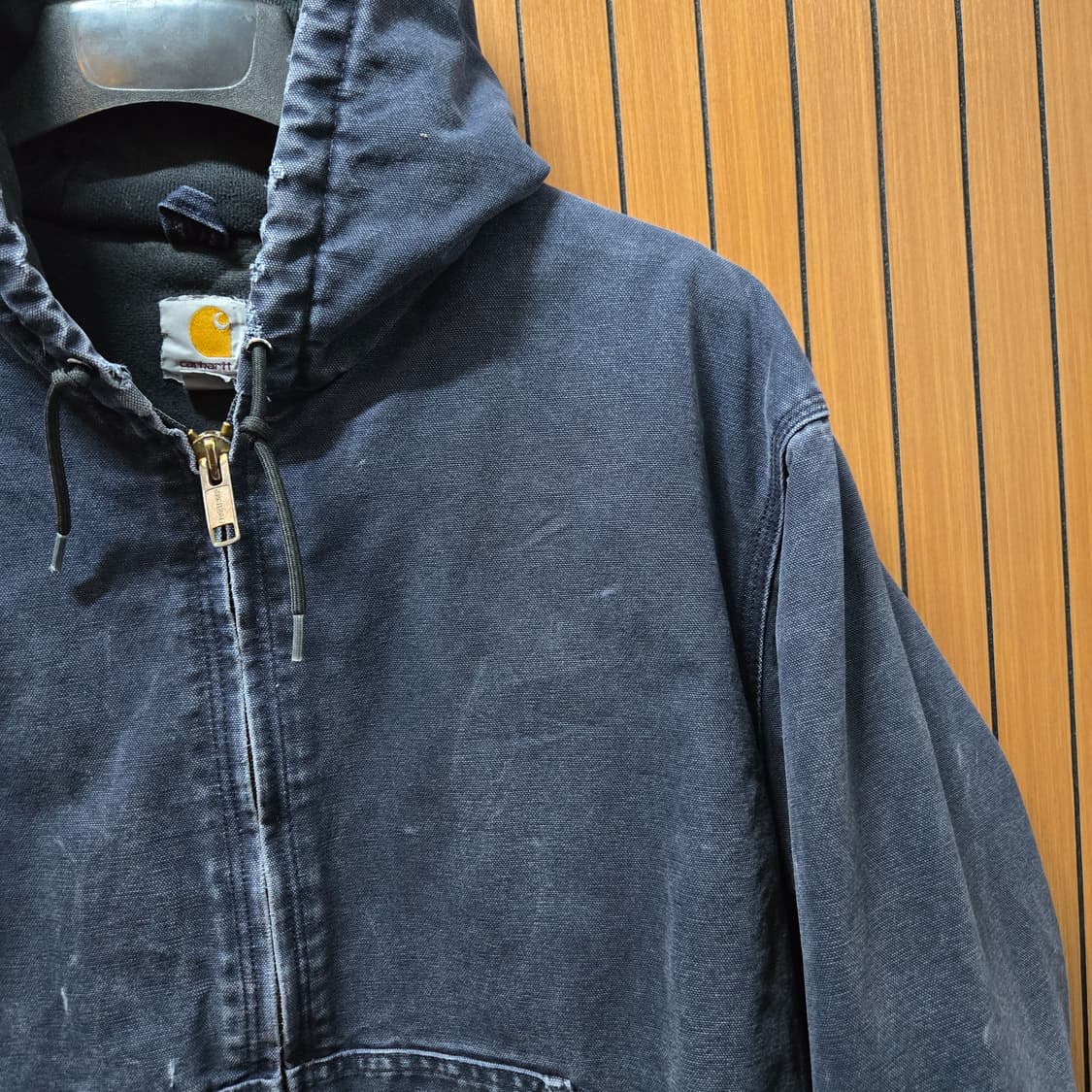 칼하트 덕 캔버스 후드 액티브 워크 자켓 XL 상품이미지3