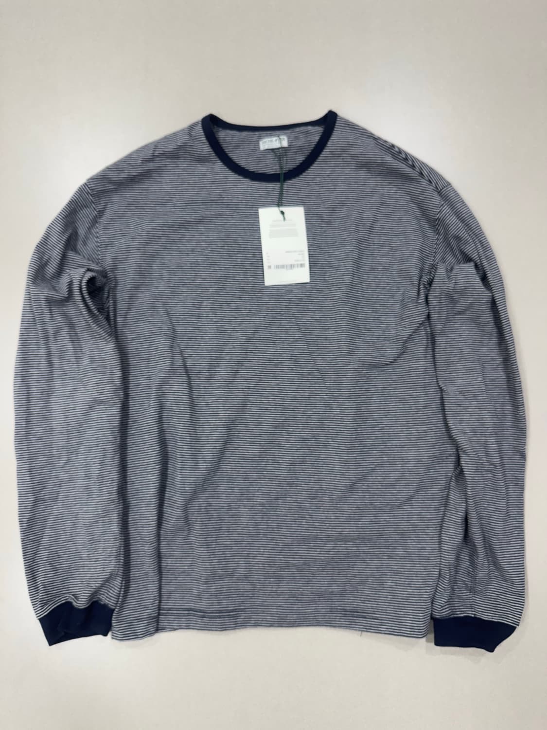BEHEAVYER CREWNECK STRIPE L.S SHIRTS 상품이미지1