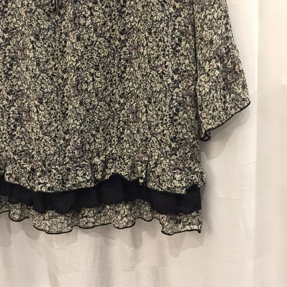 hushush 오리엔탈 에스닉 프릴 블라우스 상품이미지4