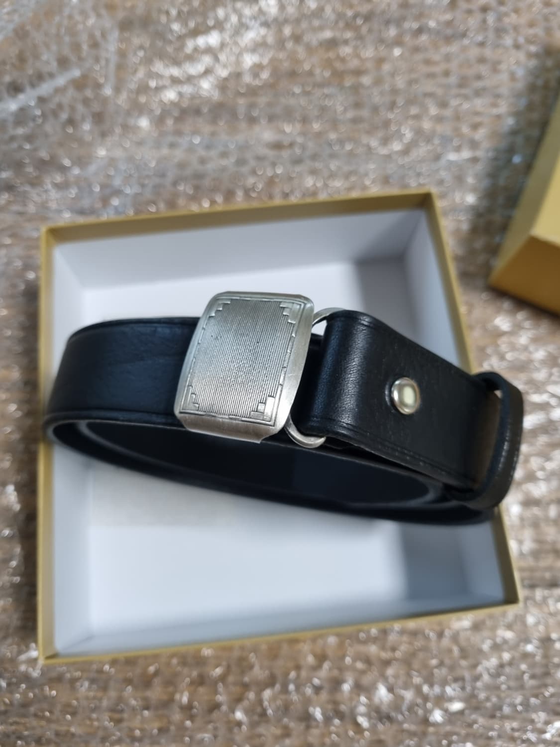 피그벨 히콕벨트 블랙실버 1사이즈 새제품 상품이미지1