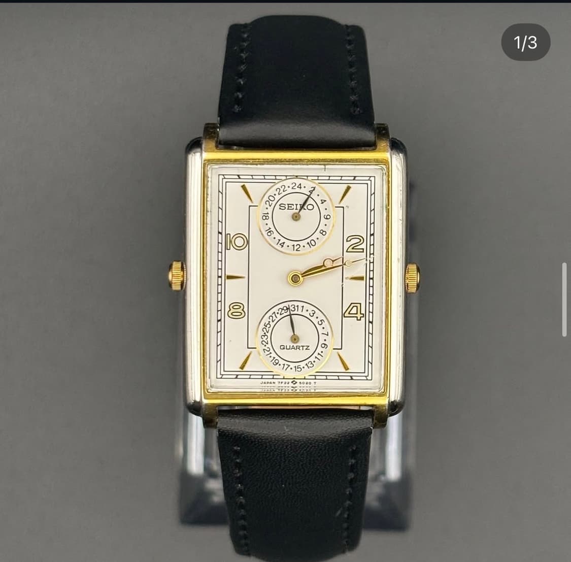 세이코 빈티지 시계 탱크 듀얼 상품이미지2