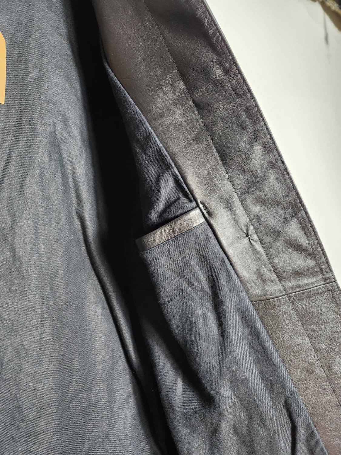 빈티지 레더 워크 자켓 상품이미지4