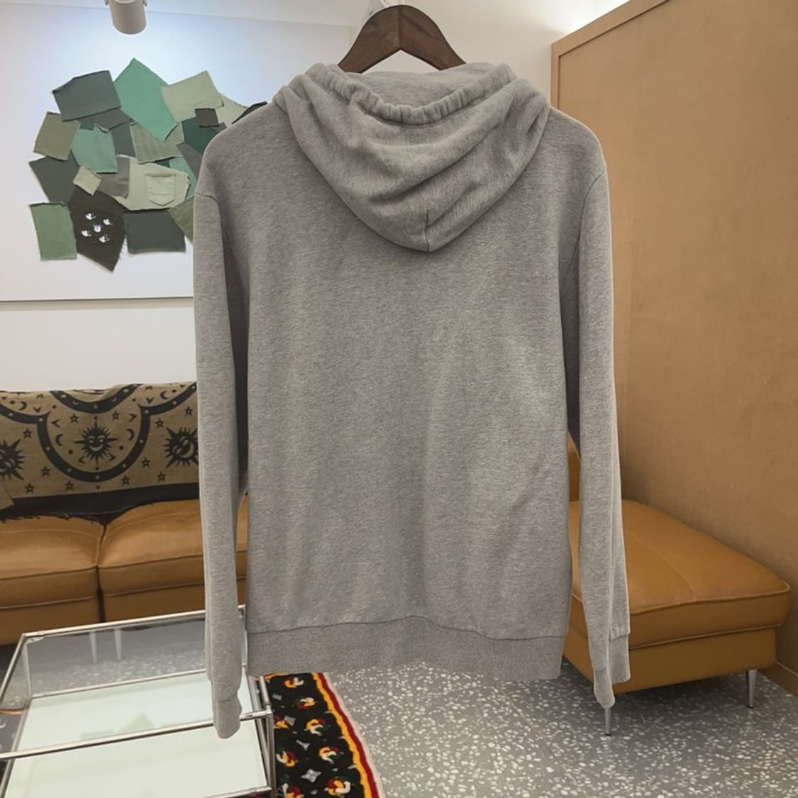 엄브로 올드스쿨 빈티지 에센셜 빅로고 후드 집업 L C07223 상품이미지4