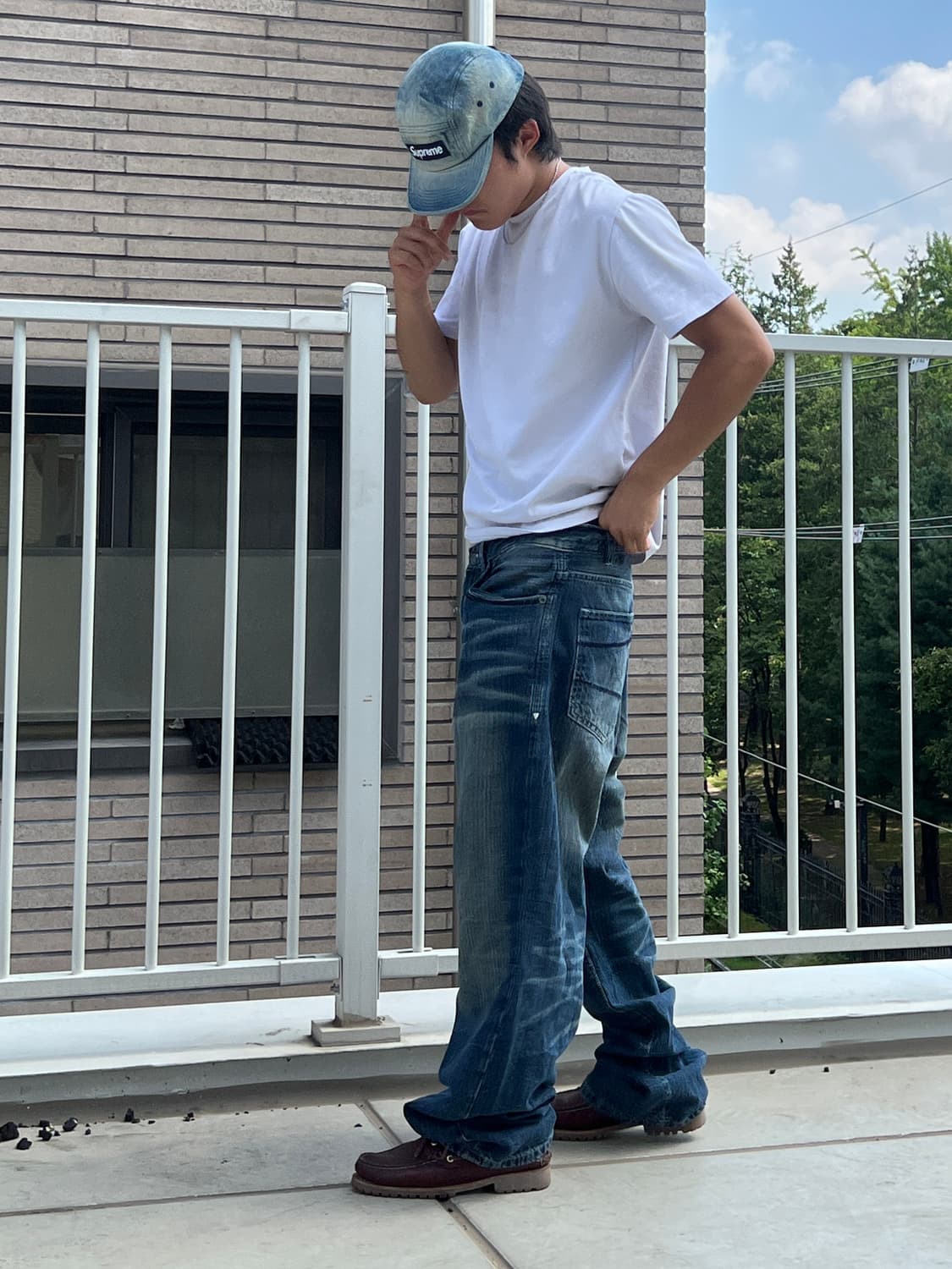 빈티지 워싱 힙합팬츠 상품이미지2
