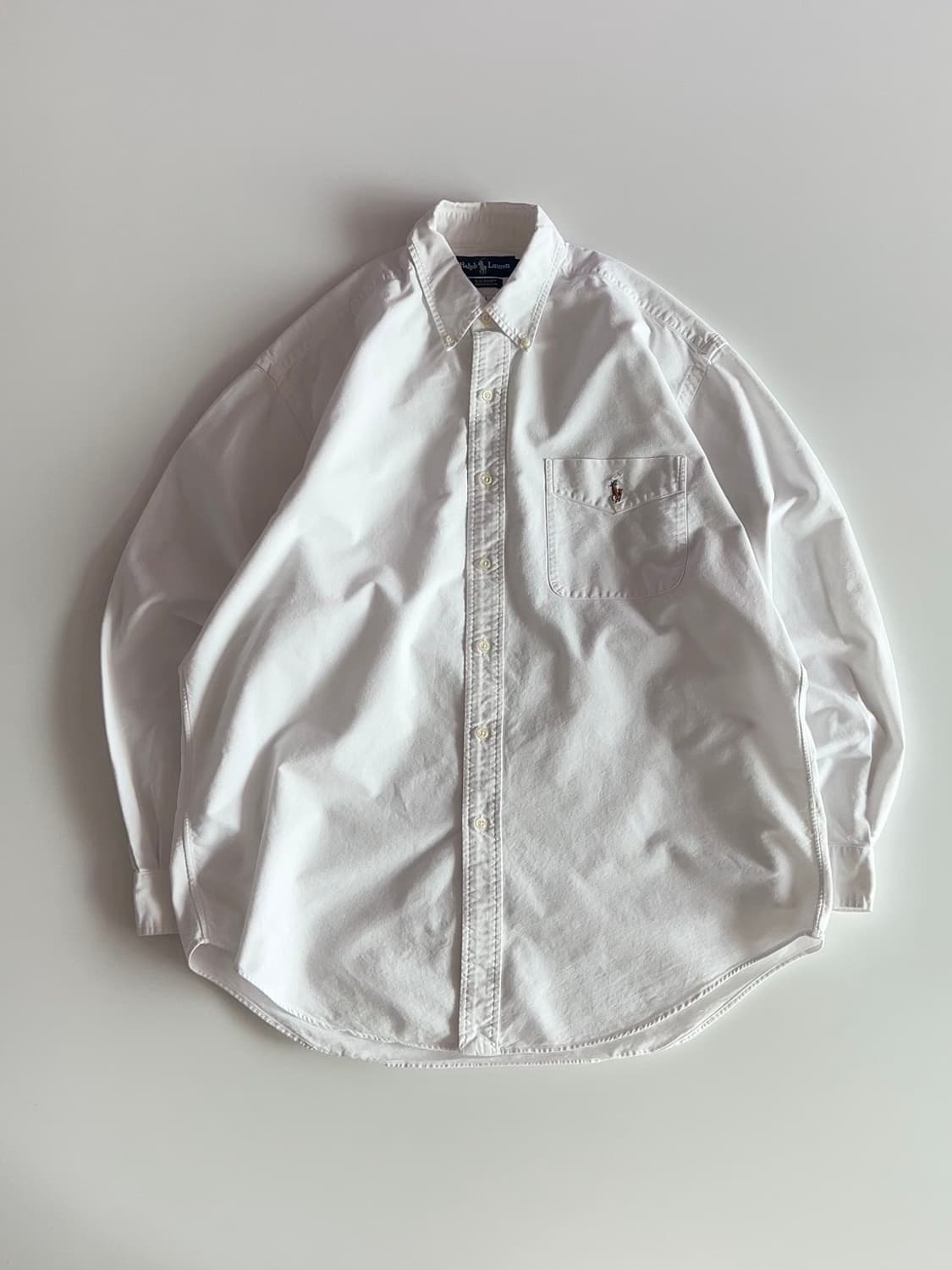 폴로 랄프로렌 화이트 빅셔츠 M 상품이미지1