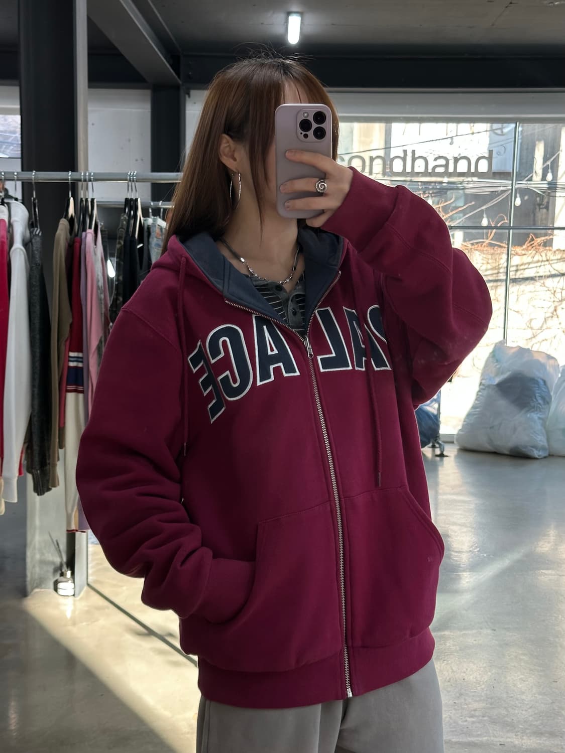 팔라스 리버시블 스케이보드 900g 통카 후드자켓 상품이미지2