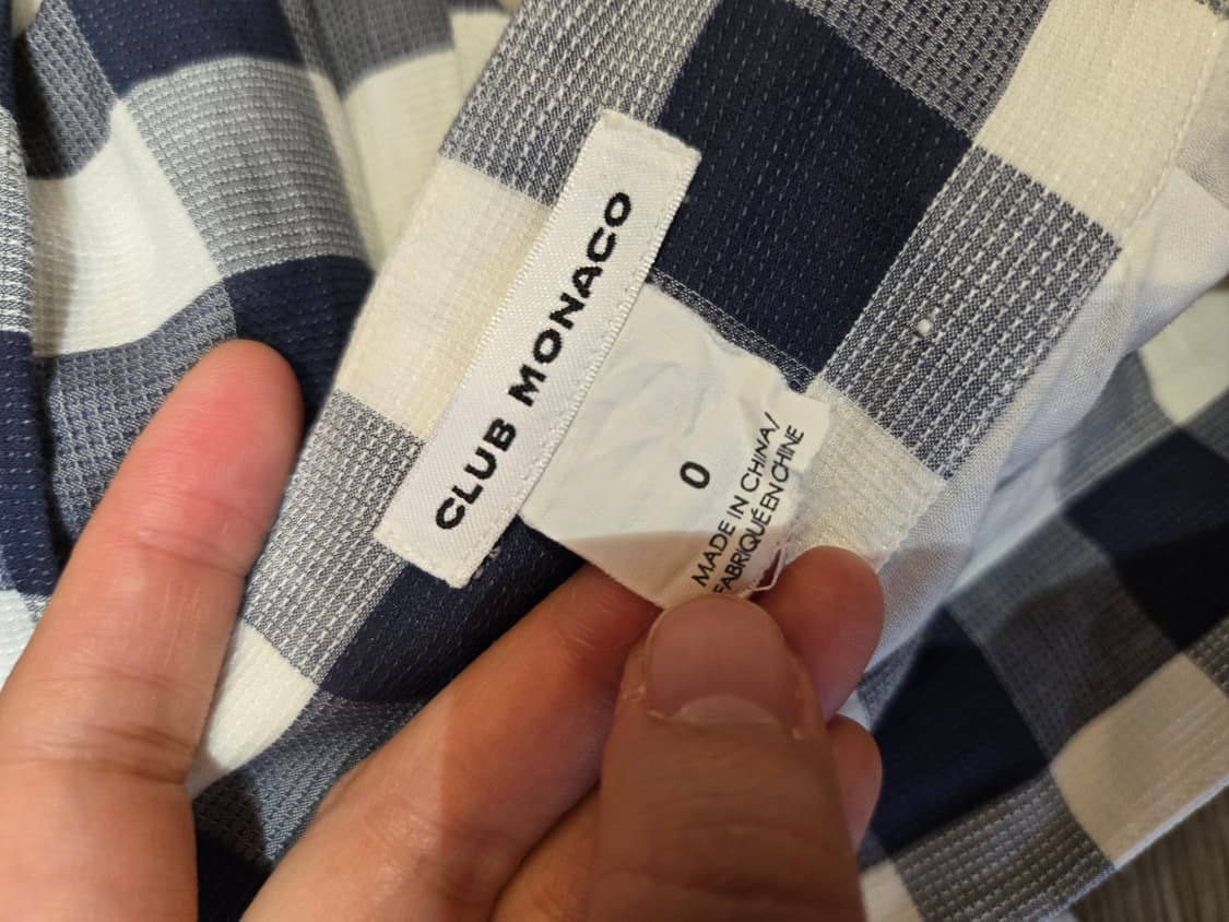 [무료배송]클럽모나코 0 여성 허리 리본 체크 플레어 미디 스커트 치마 상품이미지7