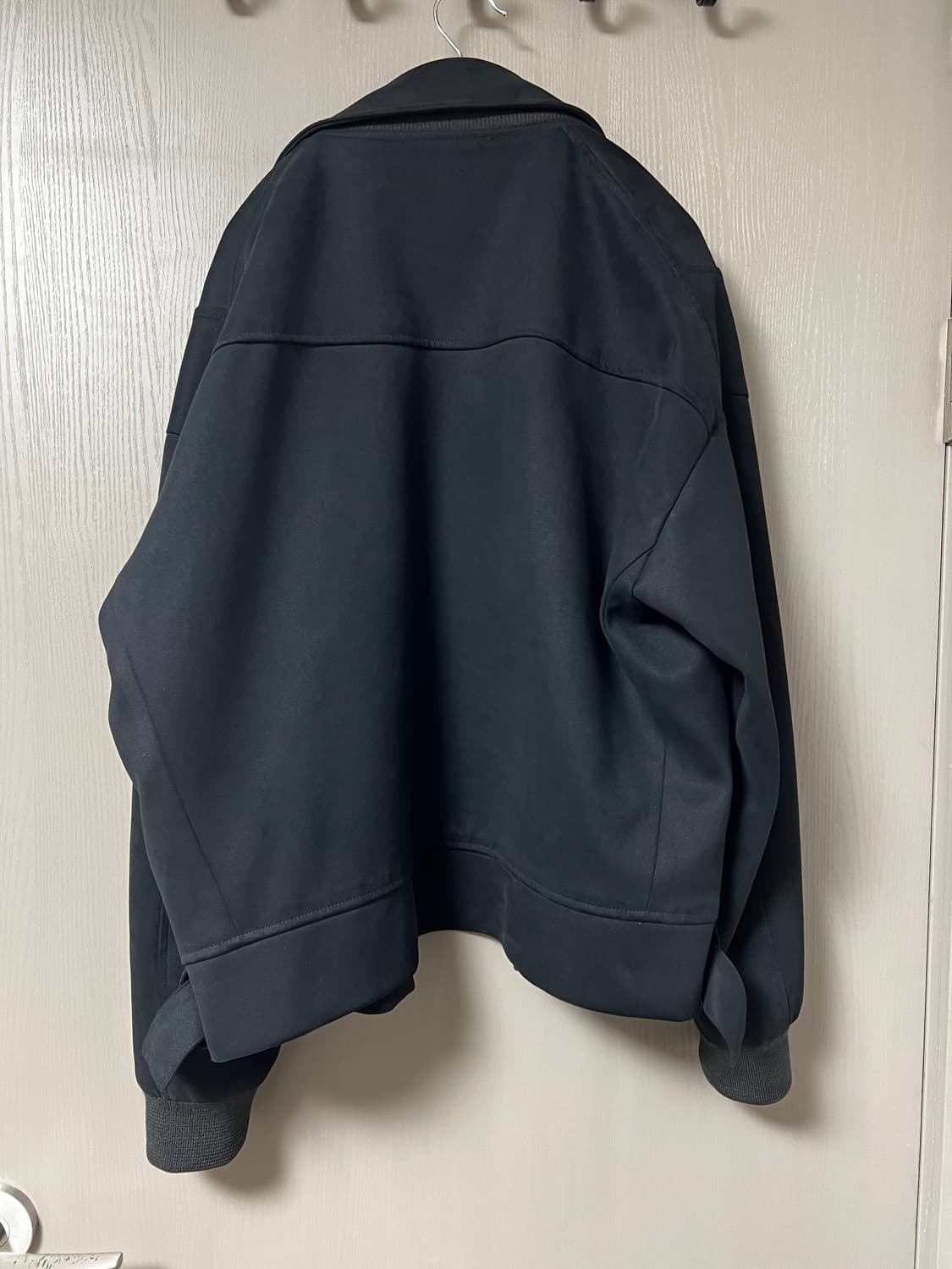 시스템옴므 블랙 스웨이드 블루종 자켓 상품이미지3