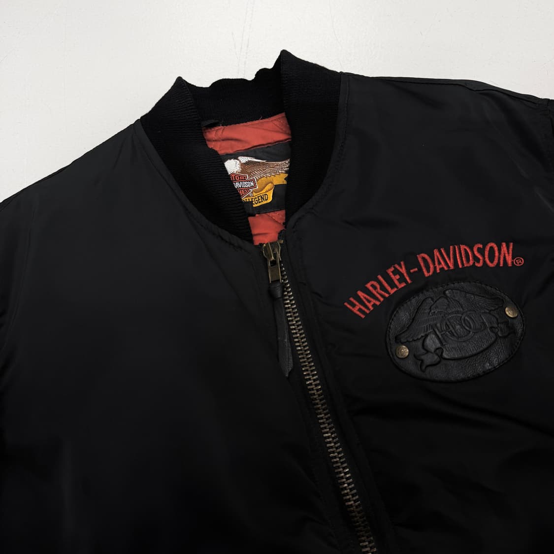 할리데이비슨 MA-1 항공 자켓 블랙 상품이미지4