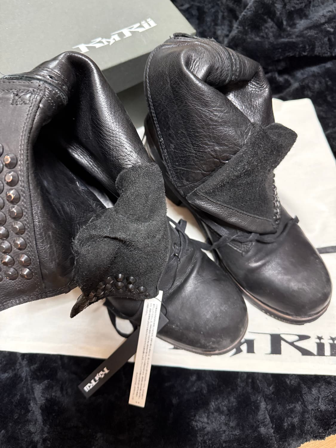 'Kmrii' 1602-B007 Chrome Boots 10 상품이미지5