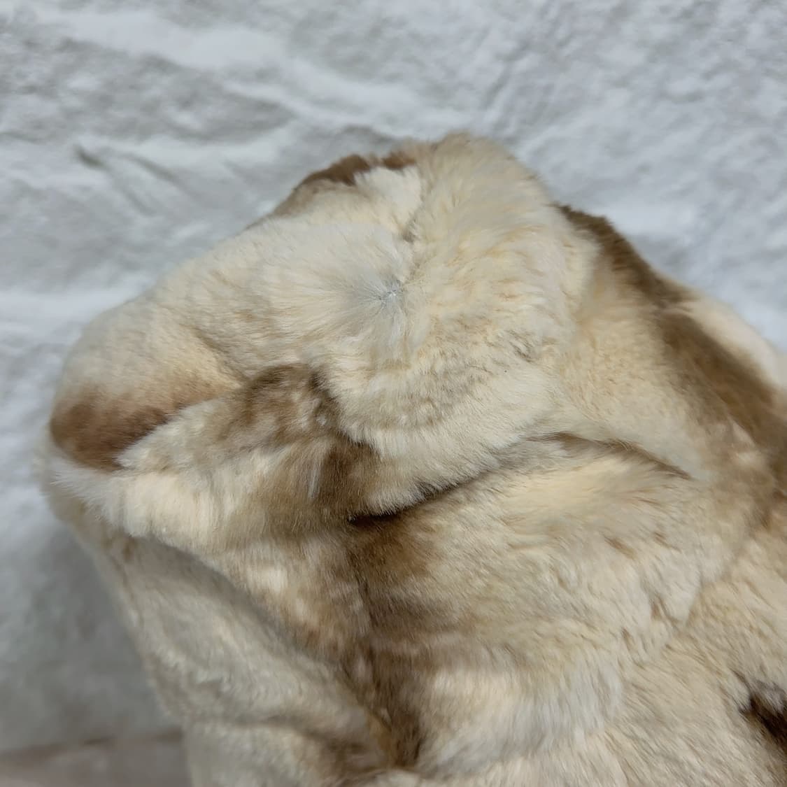 빈티지 래오바드 래빗 토끼털 모자 버킷햇 상품이미지4