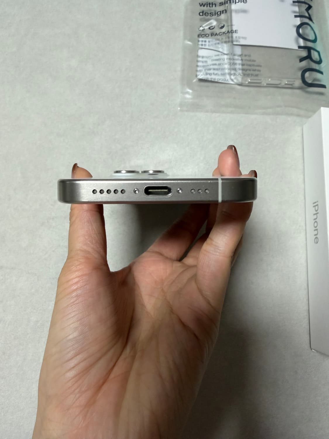 아이폰15프로 실버 256기가 배터리 81% 상품이미지7