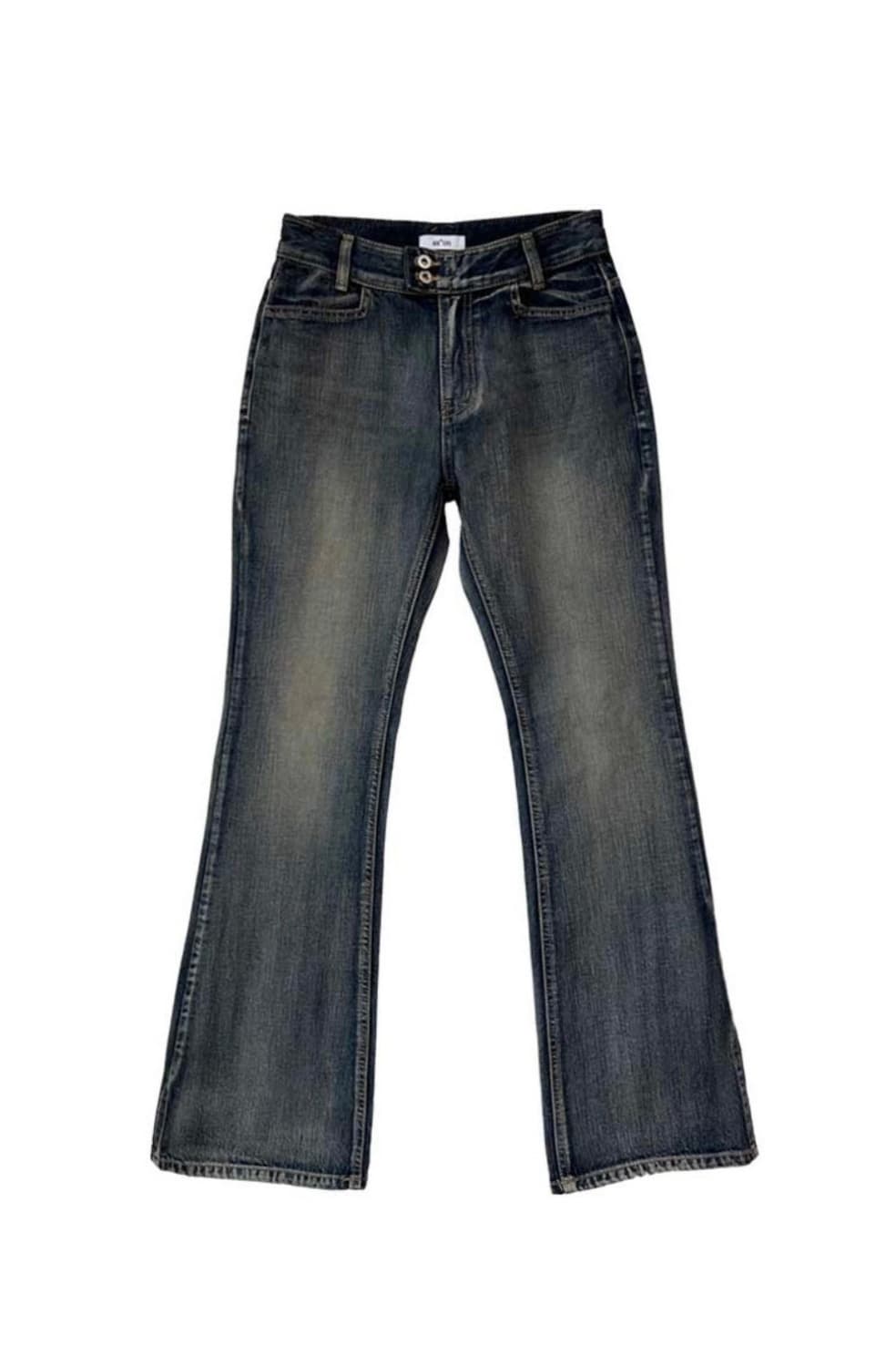 애즈온 엑스 디테일 데님 팬츠 (장원영바지) 상품이미지2