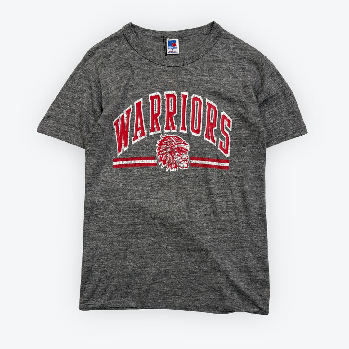 [S] 90s USA Russell WARRIORS T-shirt 상품이미지1