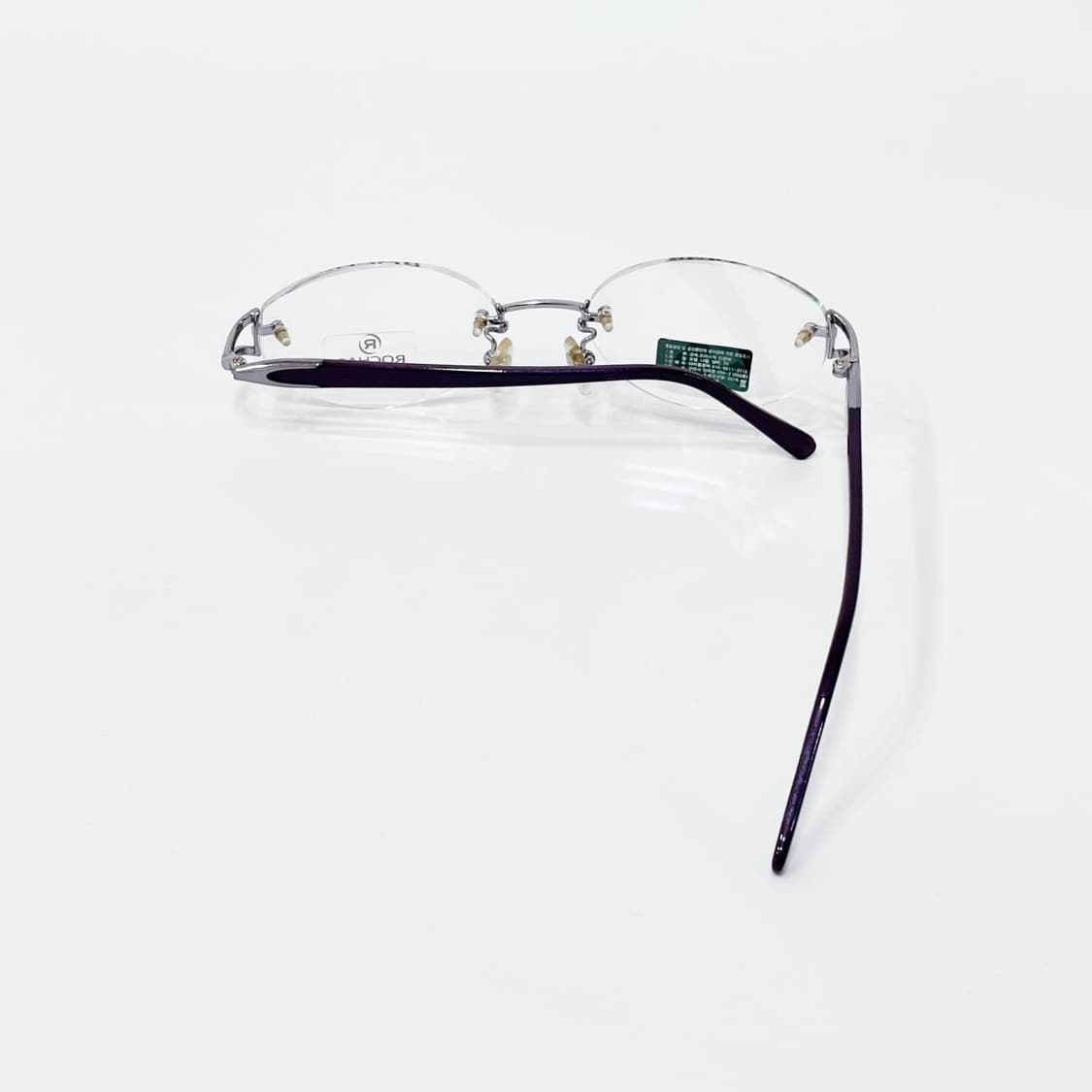 ROCHAS 라벤더 무테  데드스탁 빈티지안경 상품이미지3