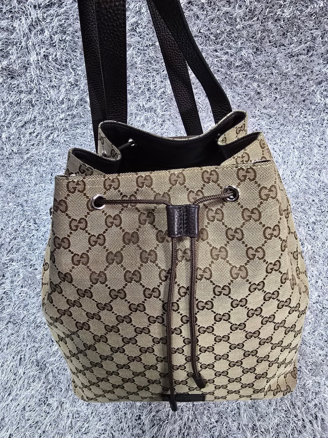 구찌 GG 캔버스 드로스트링 백팩 상품이미지2