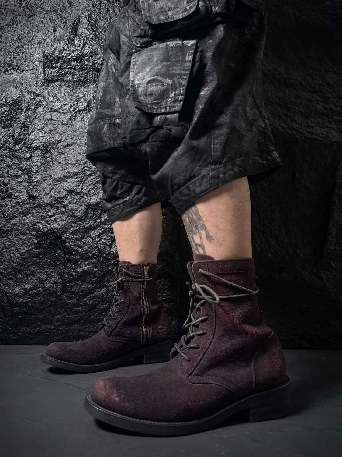 Isamu Katayama Backlash Suede Zip Boots 상품이미지1