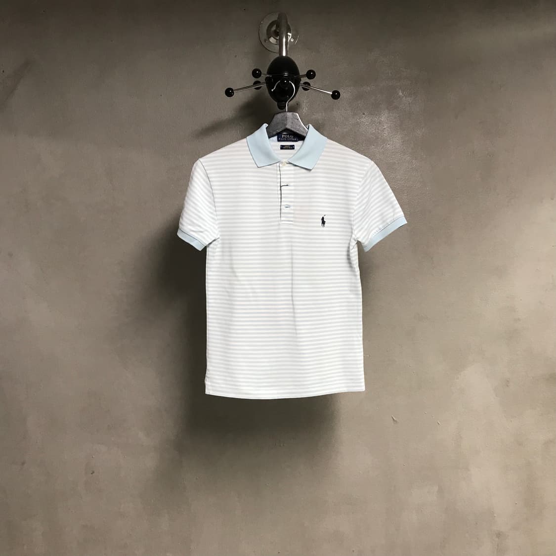 폴로 랄프로렌 스트라이프 PK 반팔 카라티 XS(W) 상품이미지1