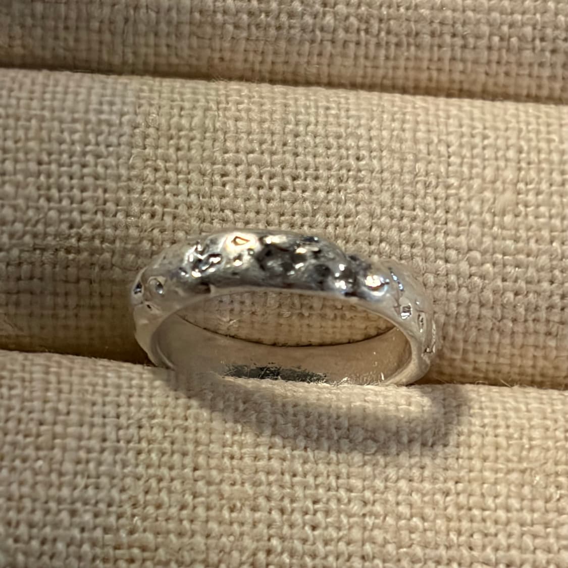 새상품 여성 신주 울퉁이 반지  상품이미지2