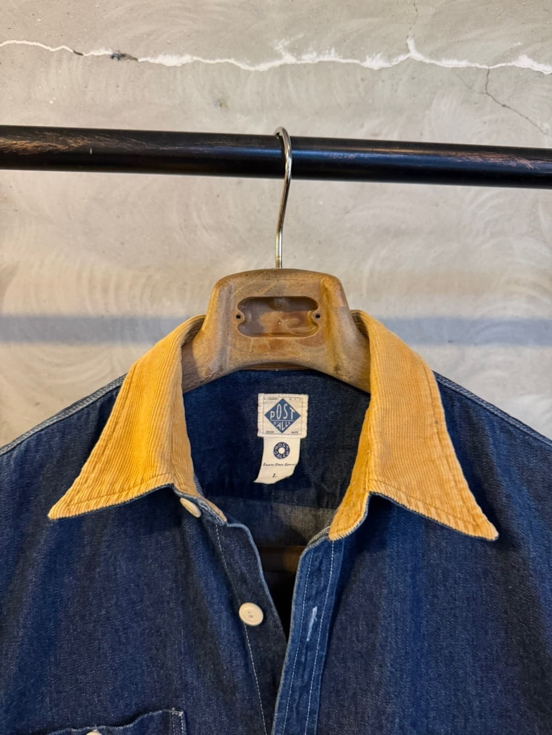 포스트 오버롤즈 워크셔츠 100 상품이미지3