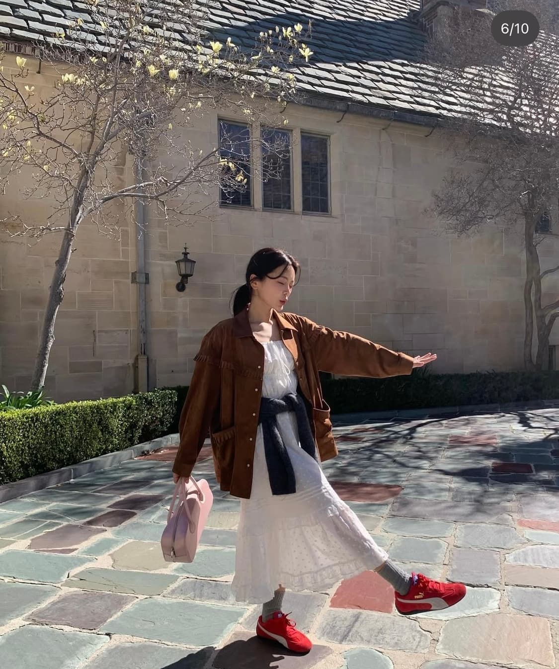 위드아웃썸머 헤이디 리본 원피스 상품이미지2