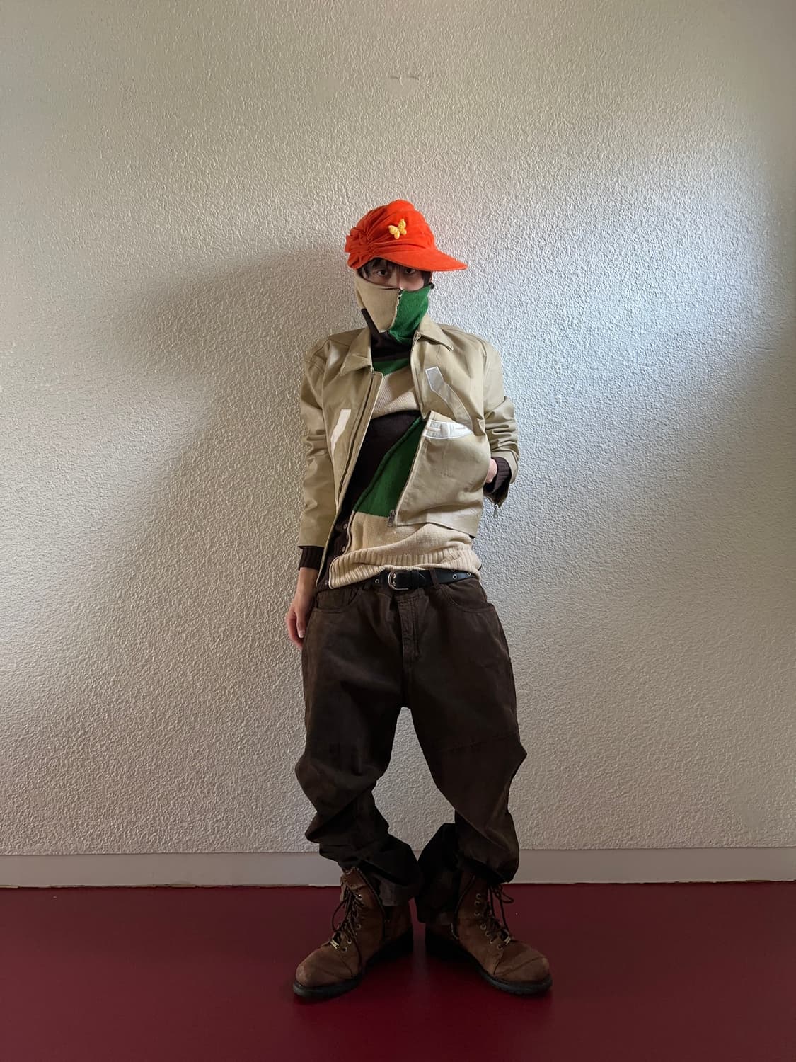 Lee Jeans 레더 플레어 팬츠 상품이미지2