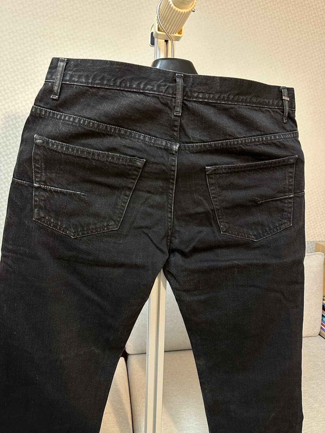 (에디슬리먼) 06ss 디올옴므 블랙 에디진 데님  아카이브 피스 상품이미지4