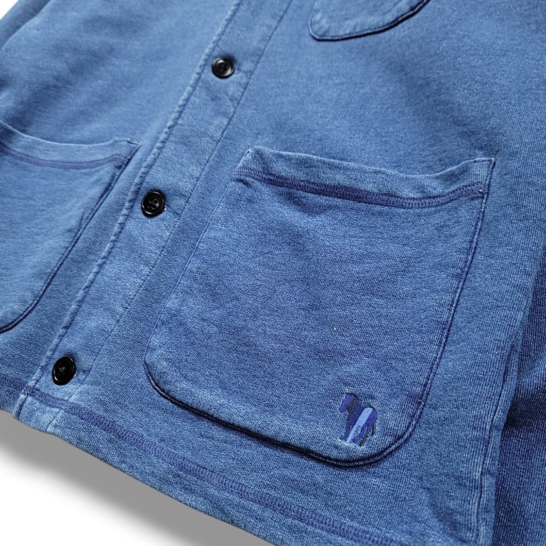 [L] 폴스미스 진청 데님 포켓 오버셔츠 워크자켓 상품이미지5
