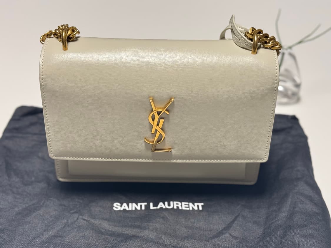 입생로랑 선셋 미디엄 아이보리 금장 상품이미지1