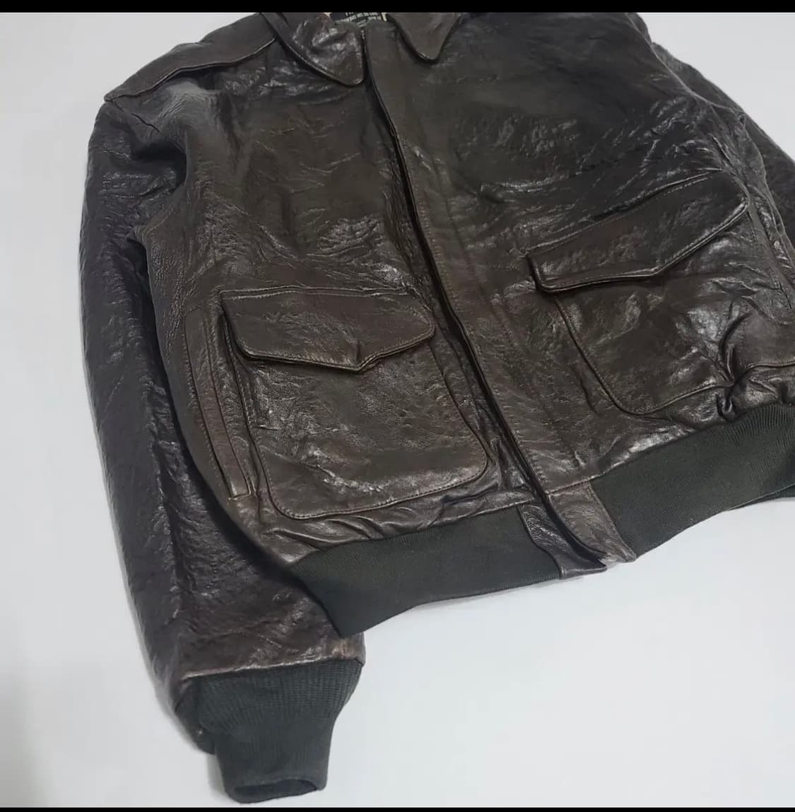 아비렉스 a2 레더자켓 상품이미지2