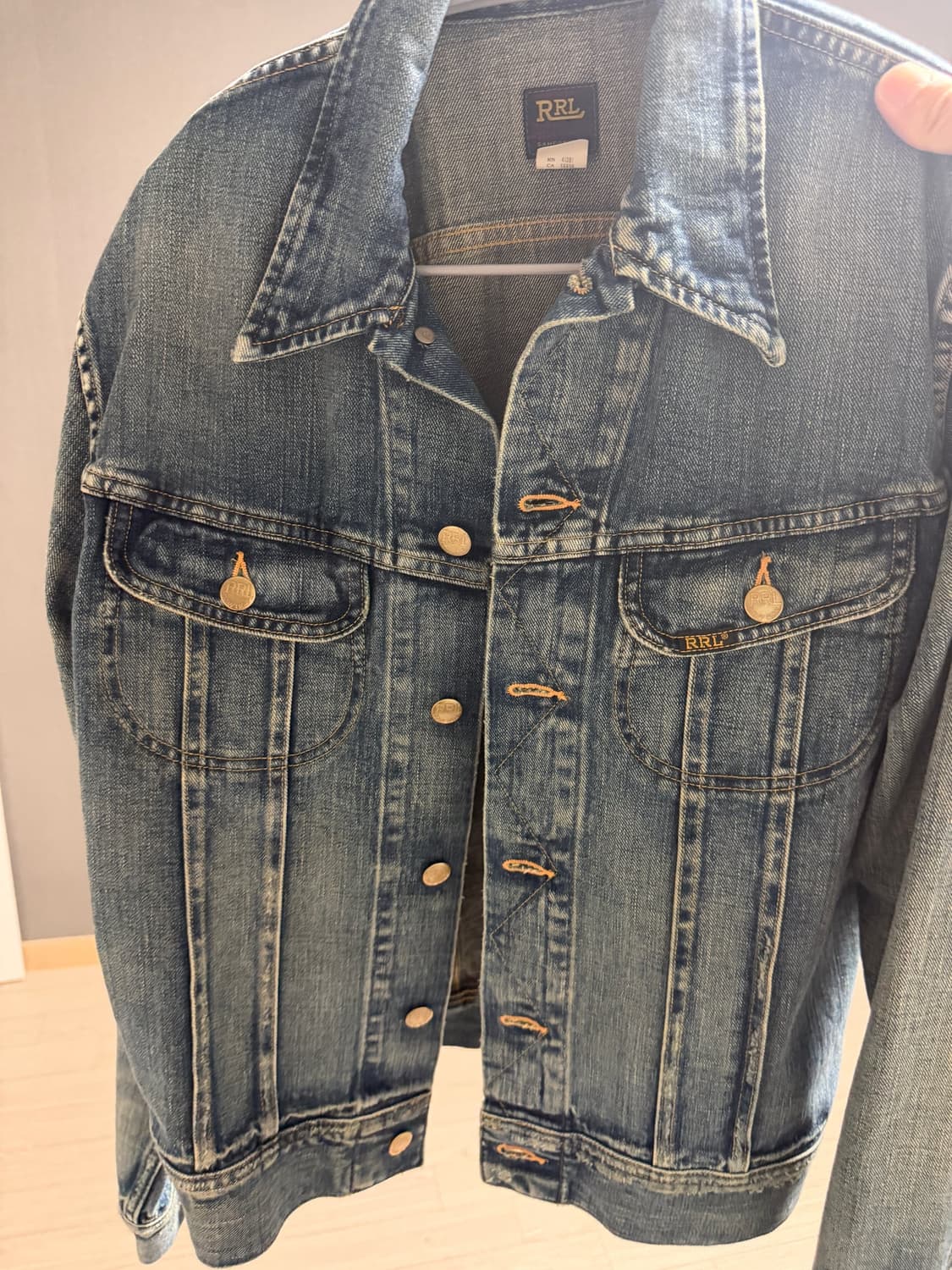 RRL LOT271 데님 자켓 사이즈 s 판매합니다  상품이미지1