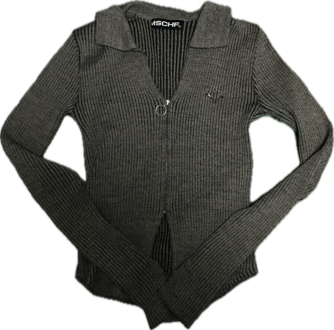 미스치프 니트 집업 S 상품이미지1