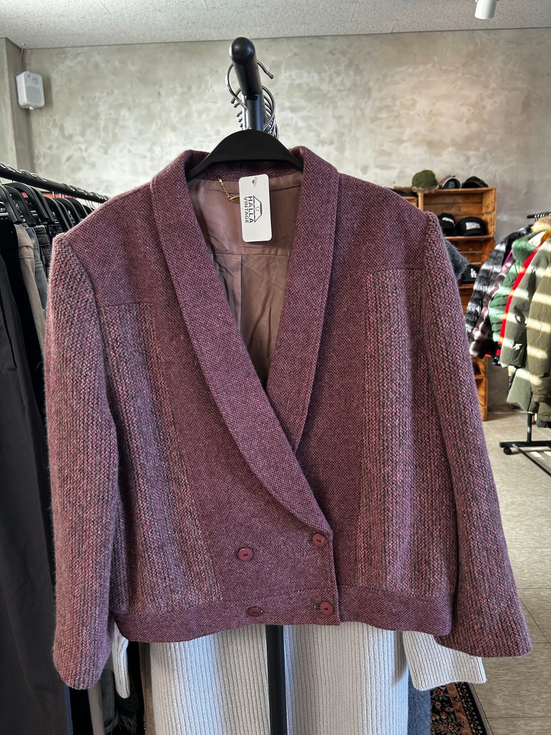 와이드팬츠에 코디하면 귀여운 크롭쟈켓 상품이미지1