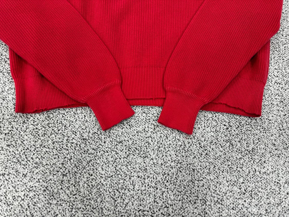 구찌 80s 빈티지 자수 니트 상품이미지6