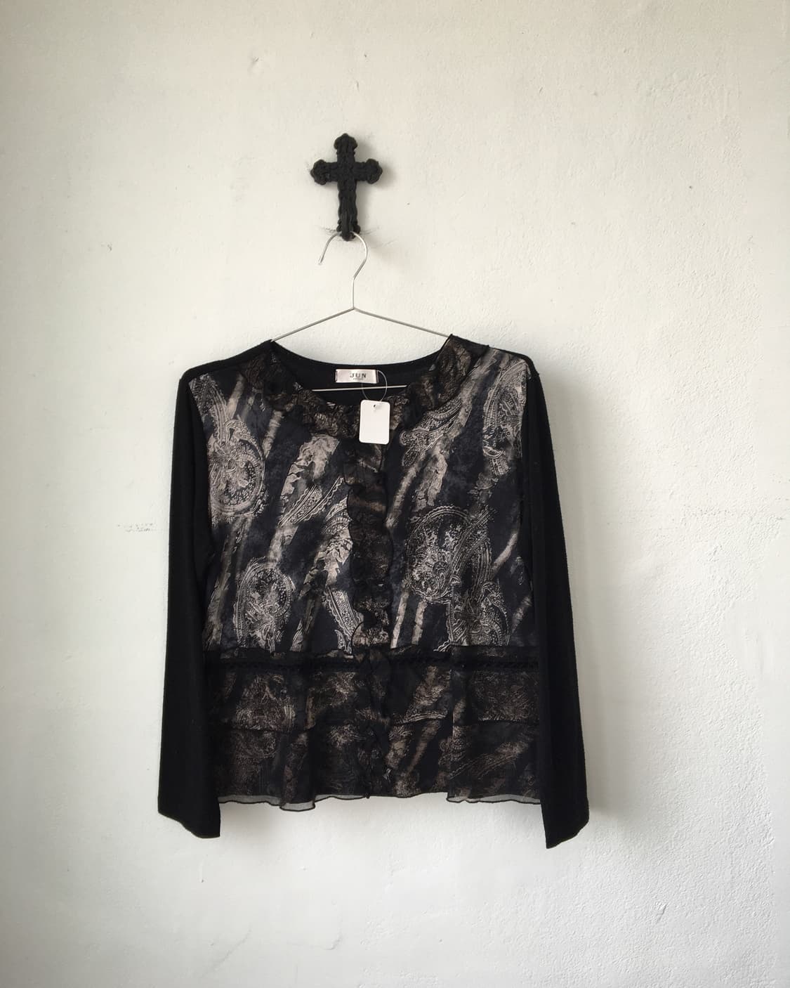pattern point sleeve 상품이미지2