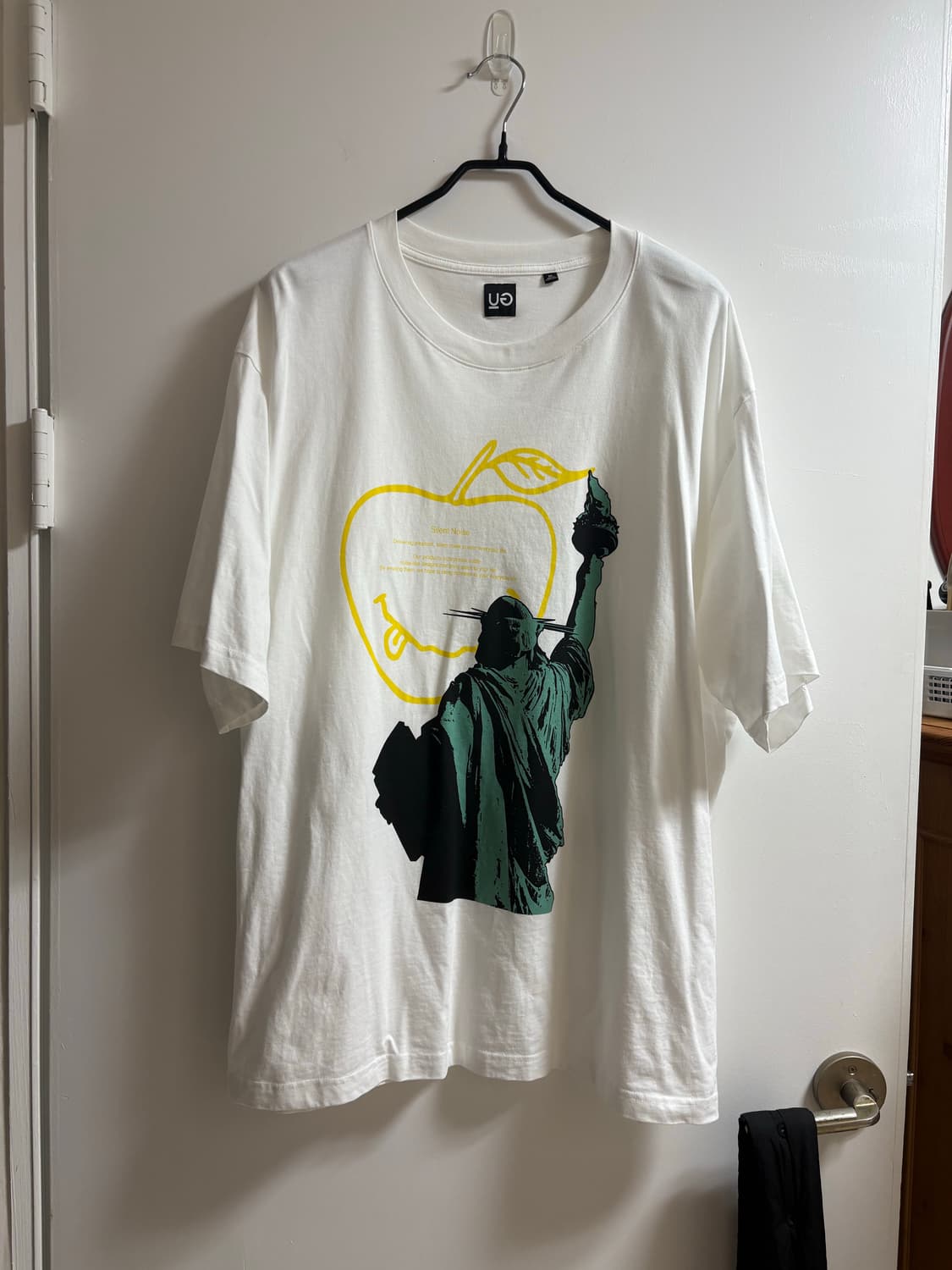[3XL] GU X 언더커버 자유의 여신상 그래픽 반팔 티셔츠 상품이미지1