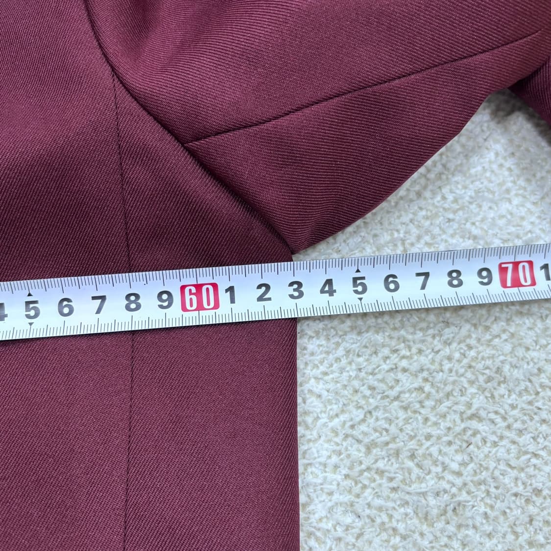 L 브라운스미스 보랏빛 모직 코트 0512E 상품이미지6