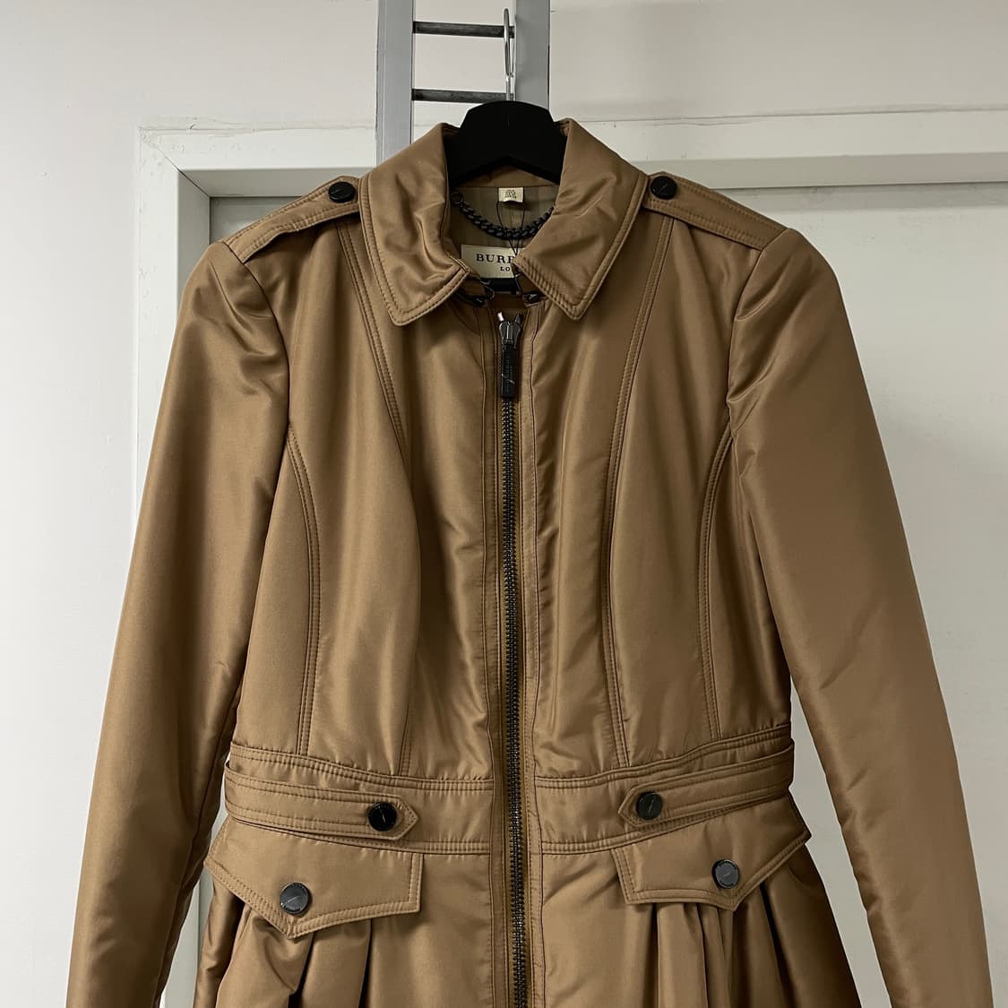 버버리 야상 자켓 브라운 8(W) 상품이미지2