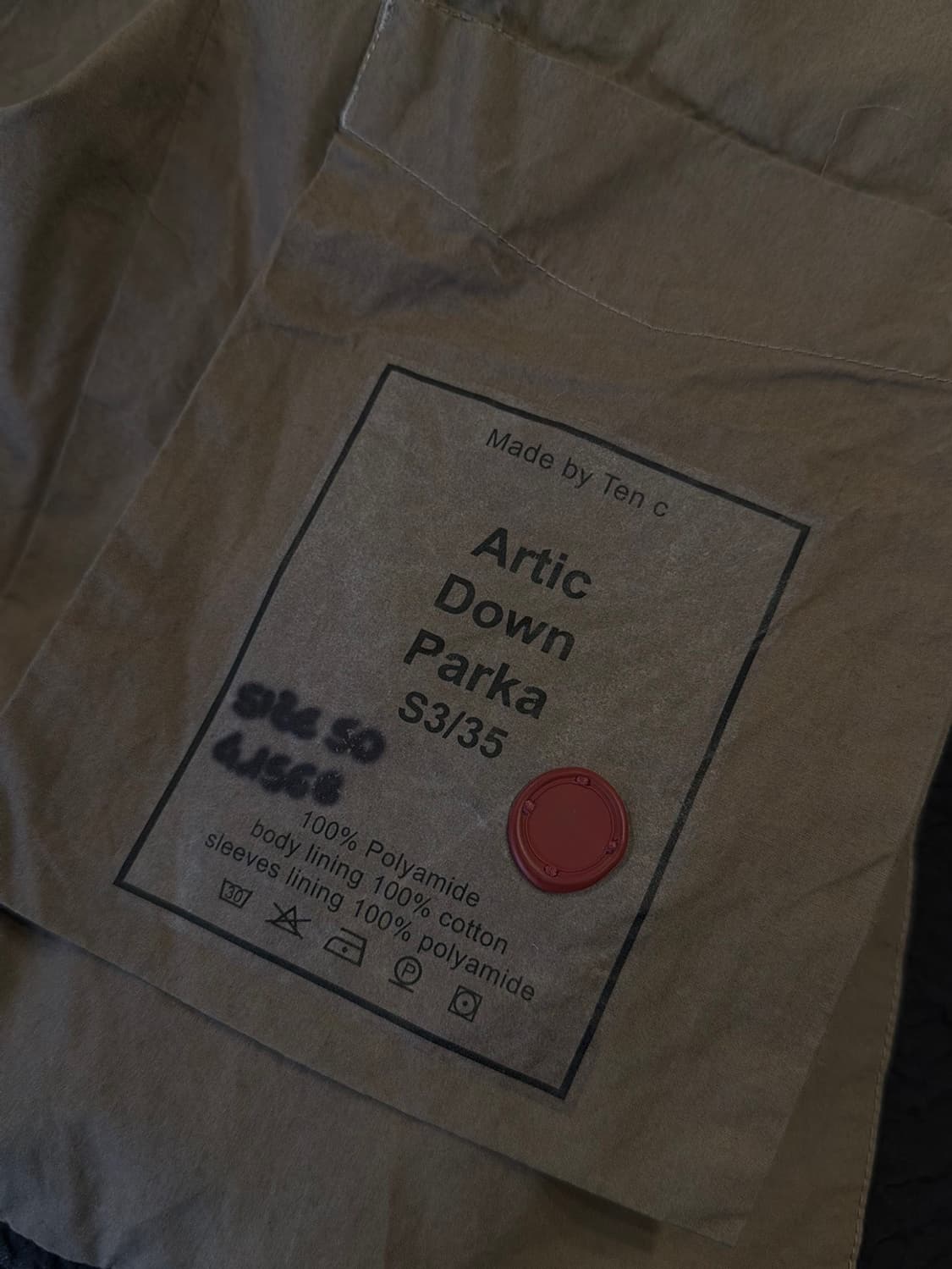 Ten C 다운 패딩 자켓 100 상품이미지3