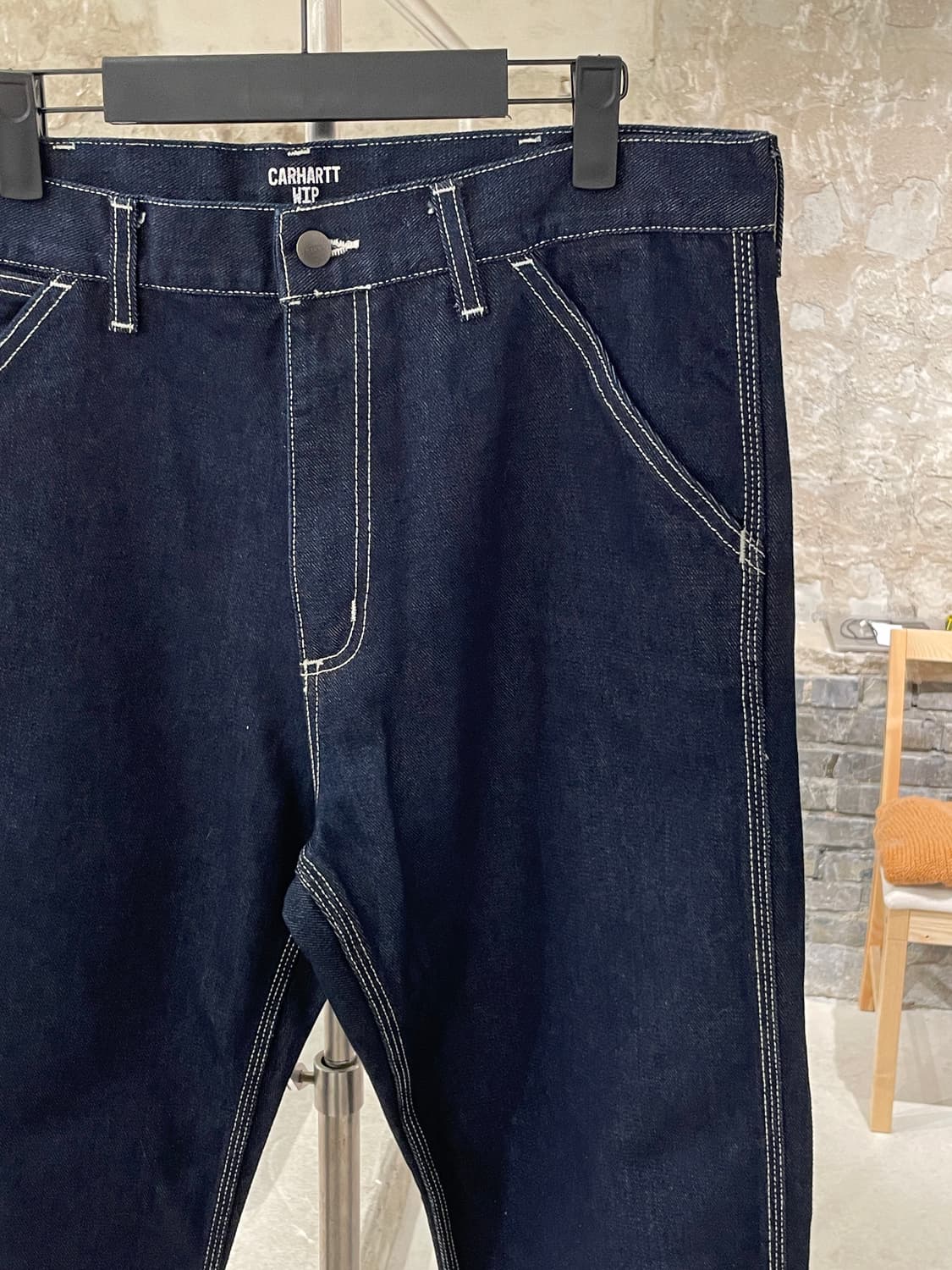 칼하트 wip 진청 penrod 데님 팬츠 상품이미지3