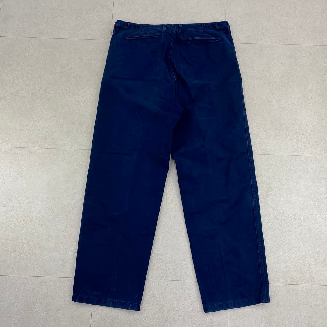 포터리 네이비 코튼 치노 팬츠 (34) 상품이미지3