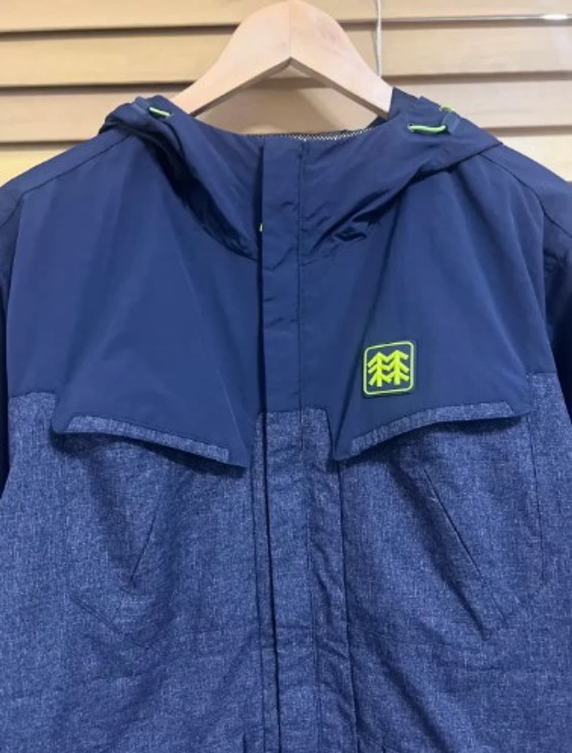 코오롱스포츠 남성 네이비 후드집업바람막이점퍼 XL 상품이미지1