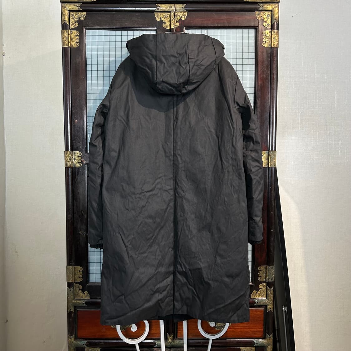 TRANSIT 왁스 코튼 패디드 코트 상품이미지4