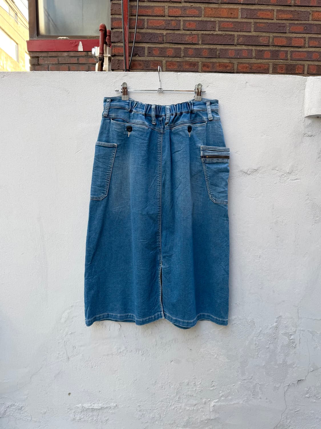 필드코어 유틸리티 워크 데님 스커트 청치마 상품이미지2