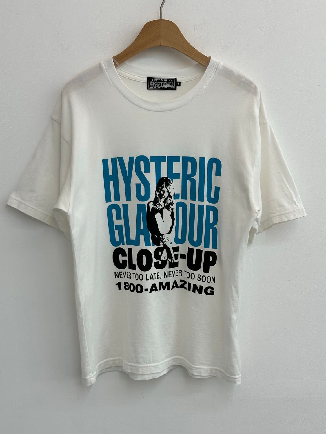 Hysteric Glamour 히스테릭 글래머 클로즈업 히스걸 로고 T 상품이미지7