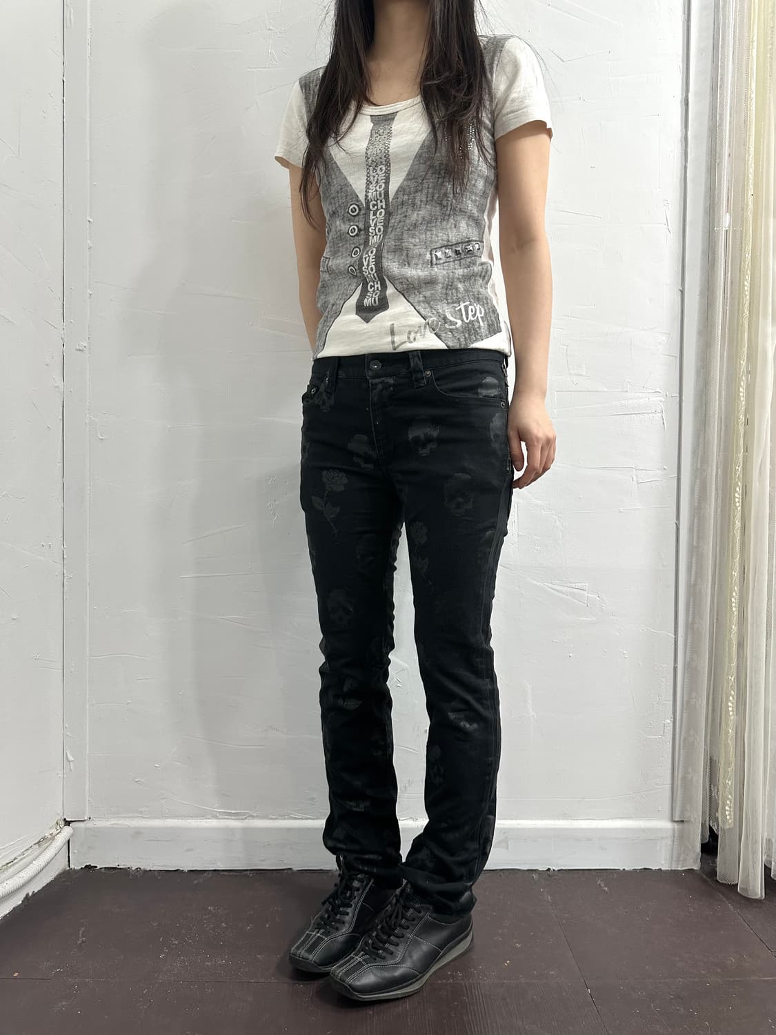 maniac works skull pants 상품이미지3