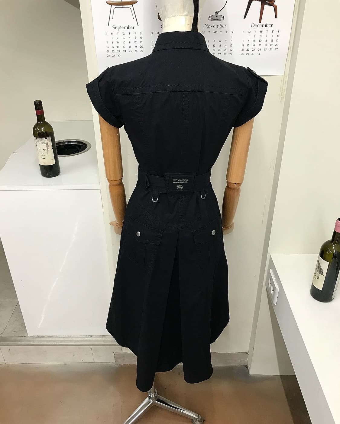 버버리 백로고 은장 벨트 원피스 상품이미지9