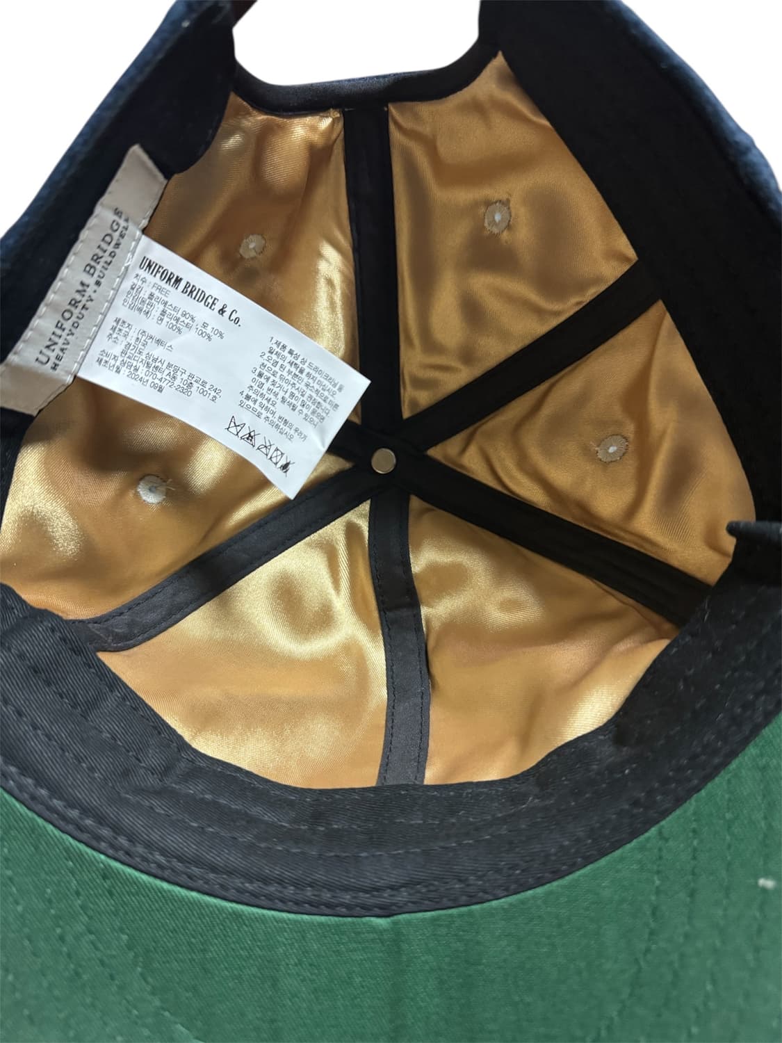 유니폼 브릿지 울 앵커 모자 볼캡 anchor 상품이미지3