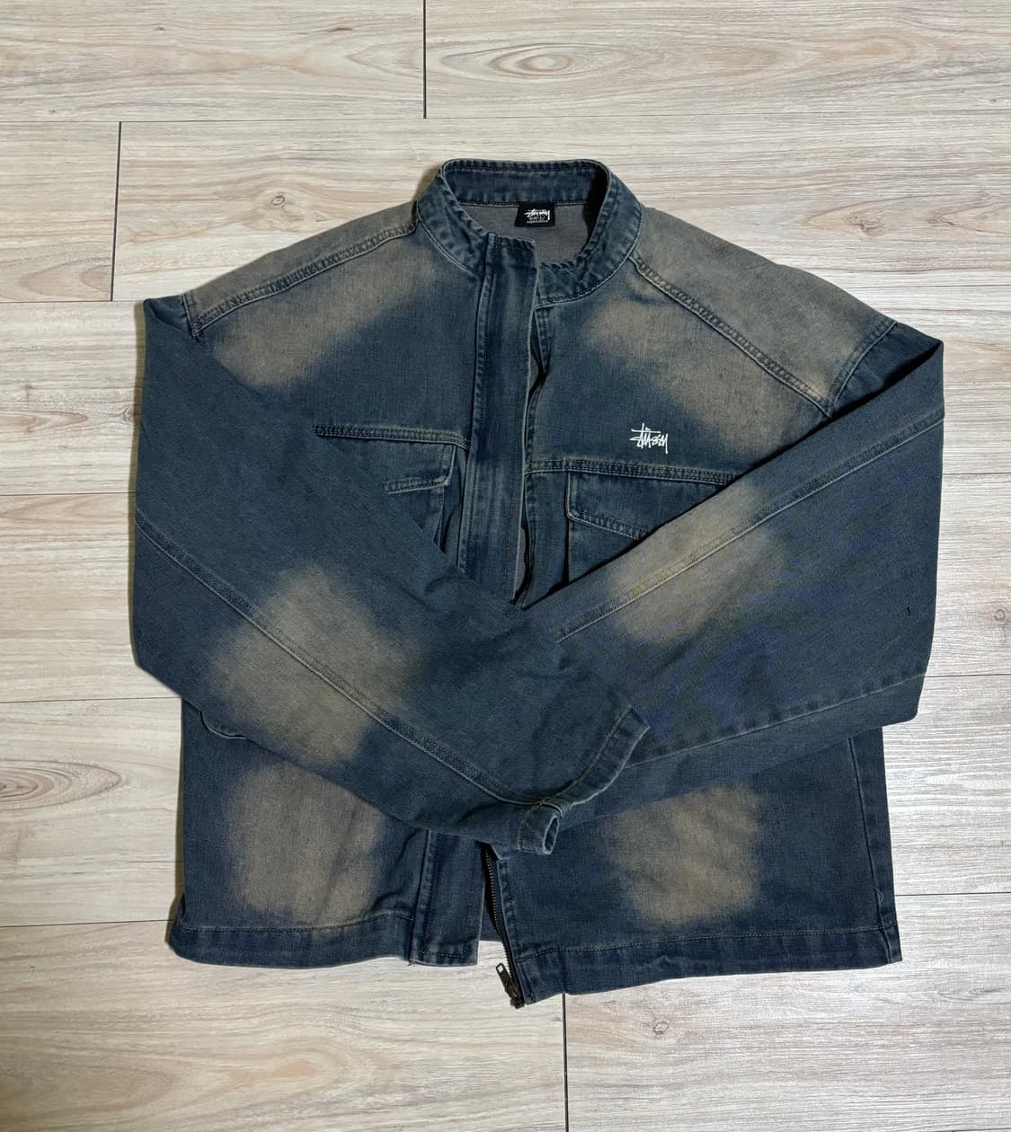 스투시 빈티지 청자켓 상품이미지3