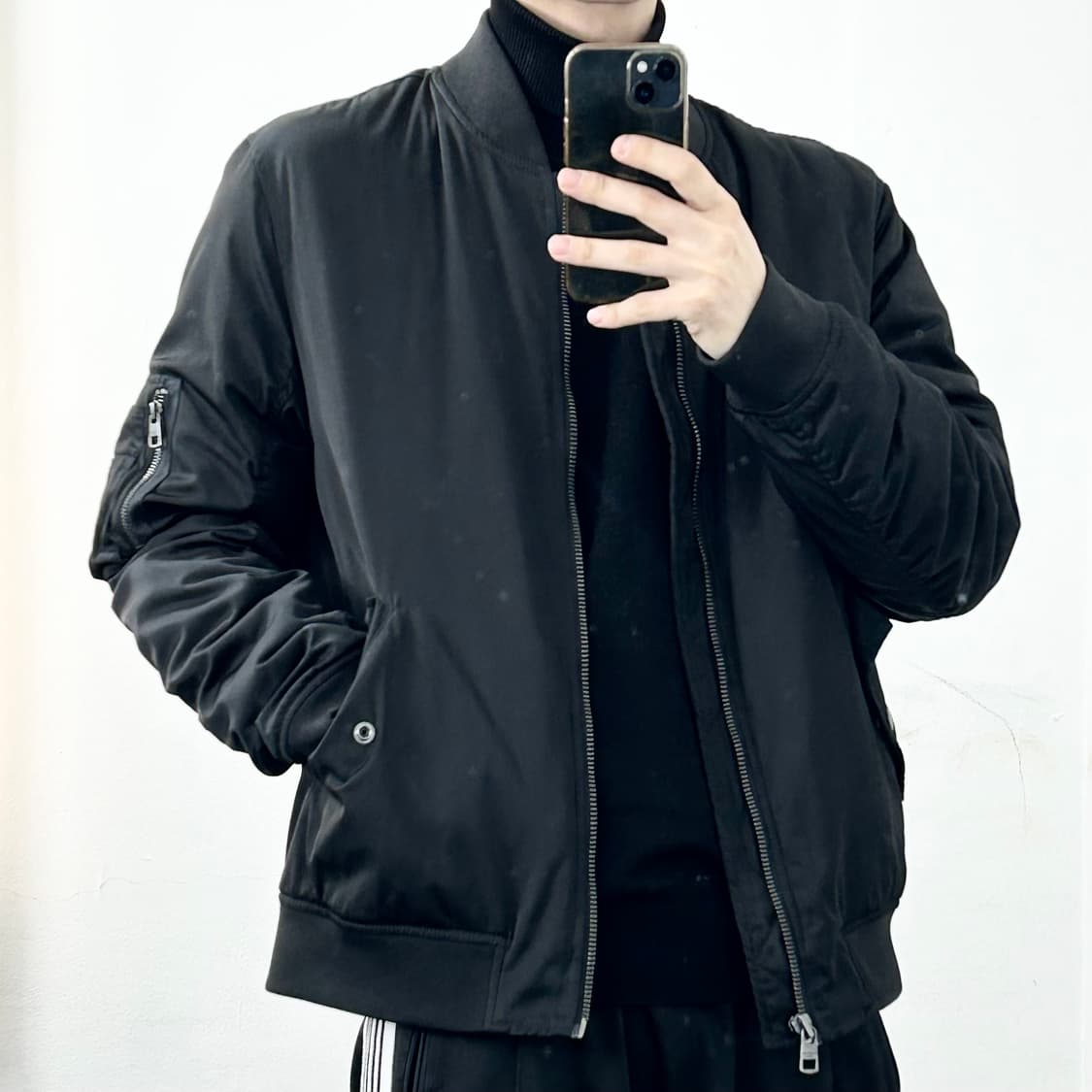 캘빈클라인 빅로고 MA-1 자켓 상품이미지4